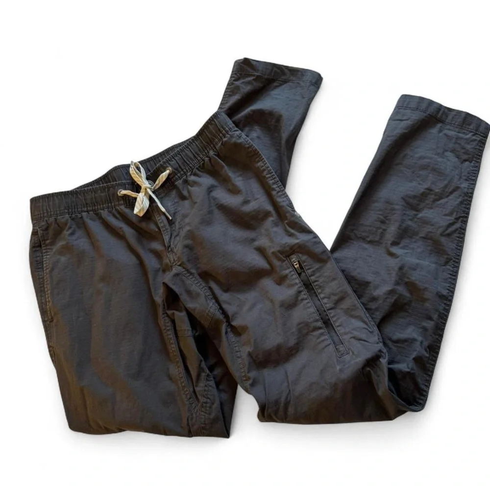 Vuori Black/Dark grey Ripstop Outdoor Athletic Pants - Men's Small